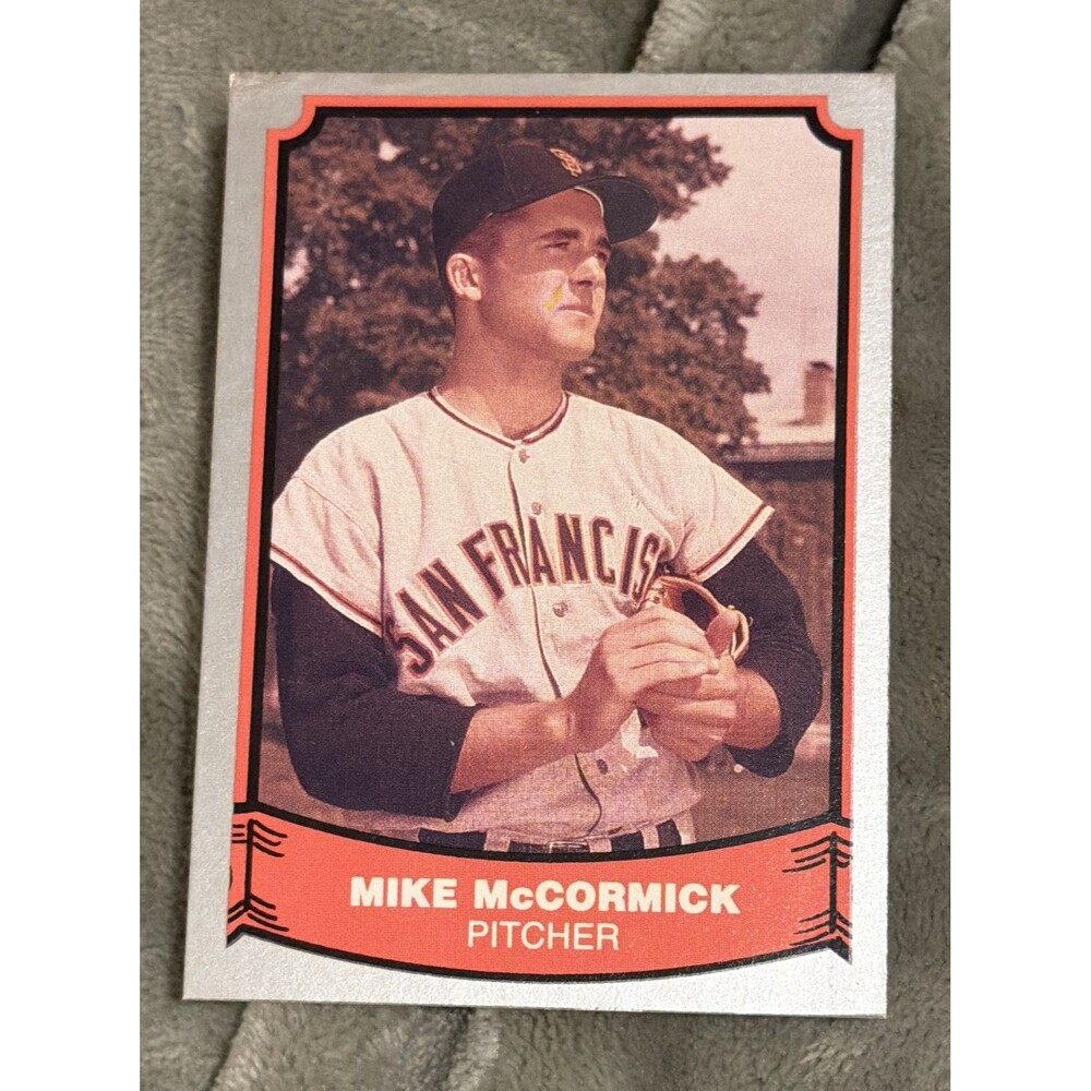 1988 Pacific Baseball Legends - Mike McCormick #67